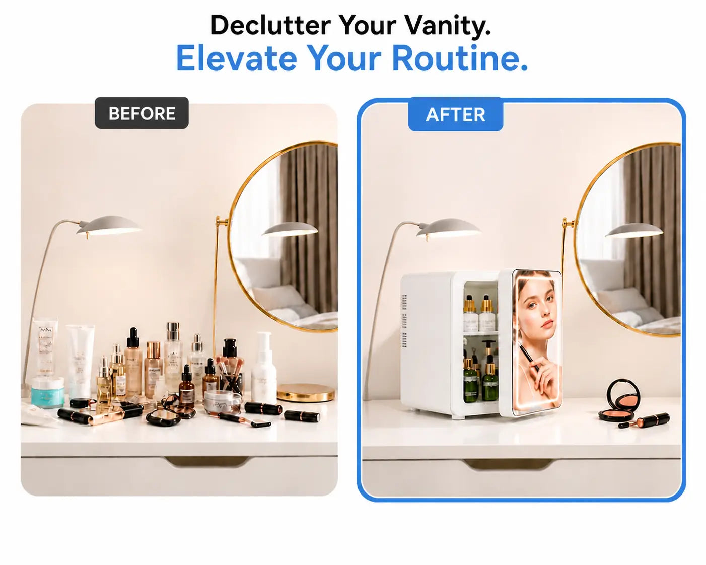 ELMILANA BEAUTY SKINCARE FRIDGE