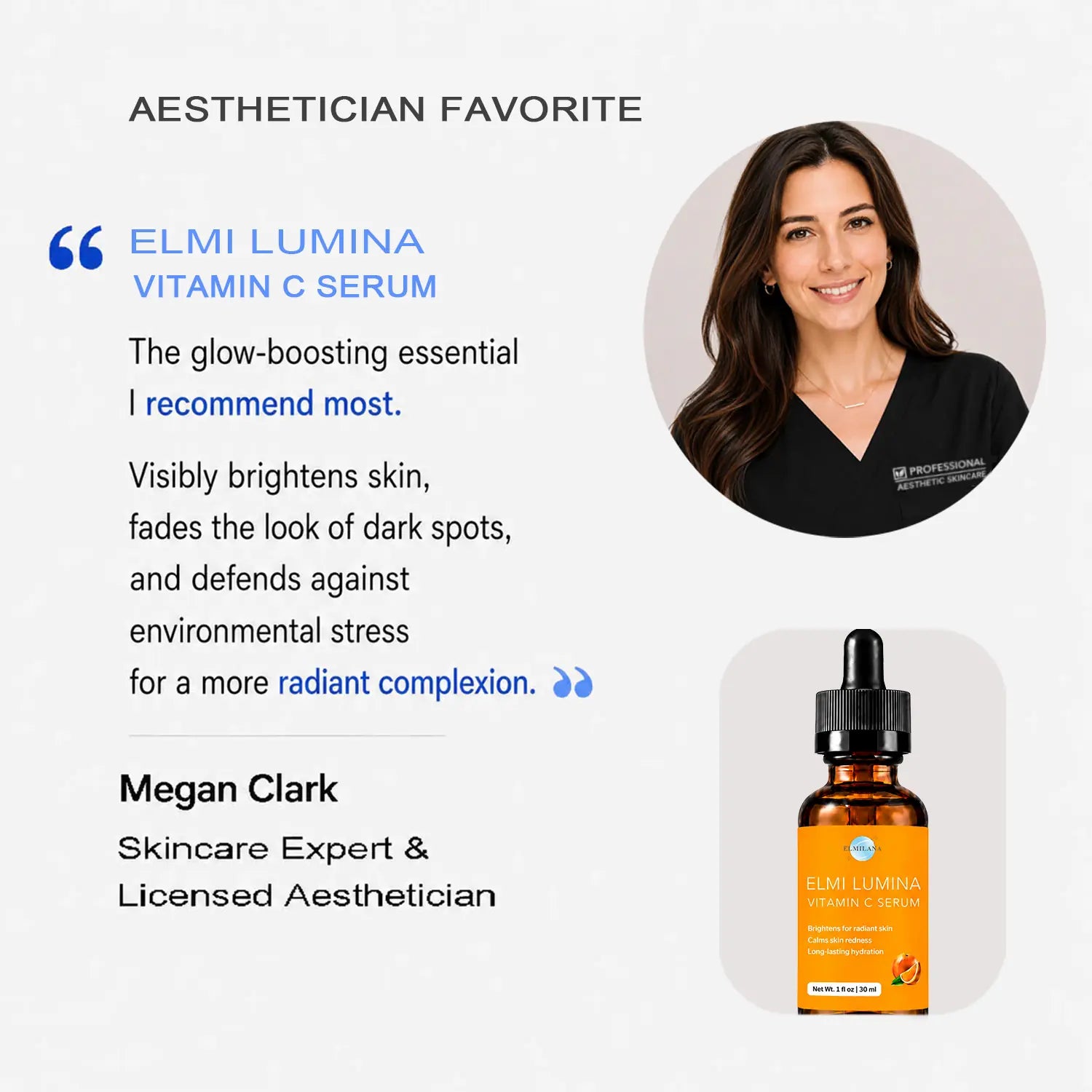 Elmilana Vitamin C Skin Brightening Serum
