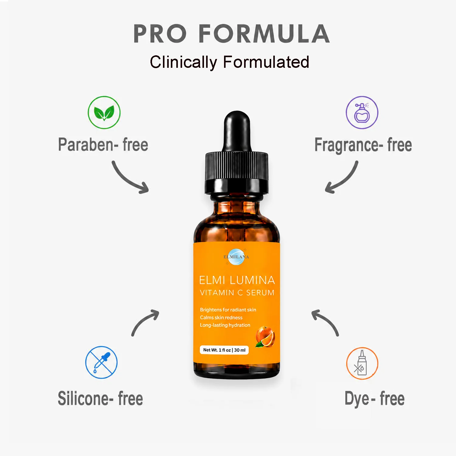 Elmilana Vitamin C Skin Brightening Serum